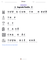 Xem trước tài liệu in sẵn Sagrada Família