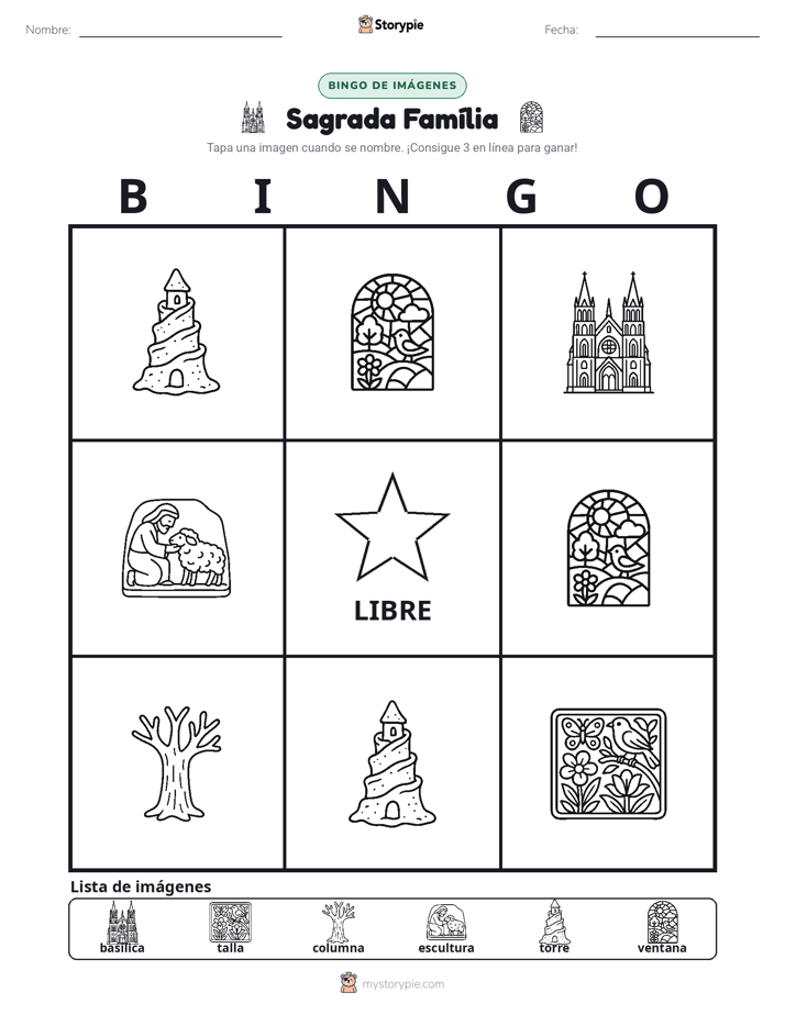 Bingo de Imágenes