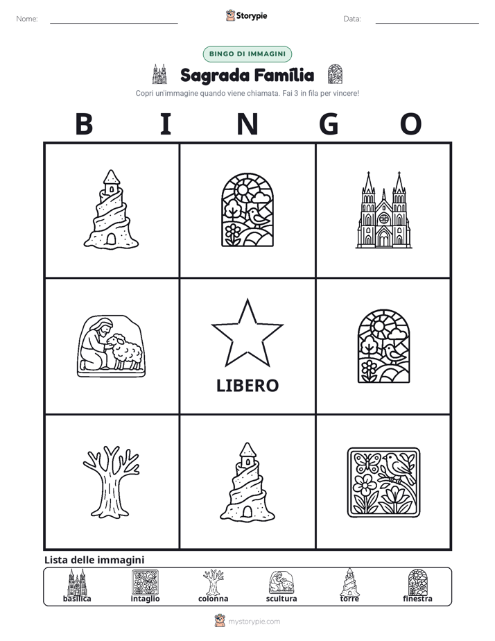 Bingo delle Immagini