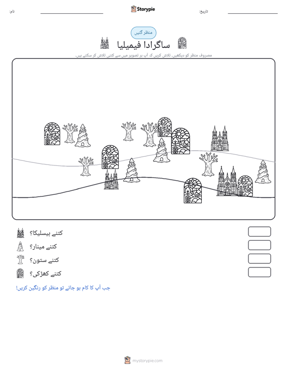 گنتی کا منظر