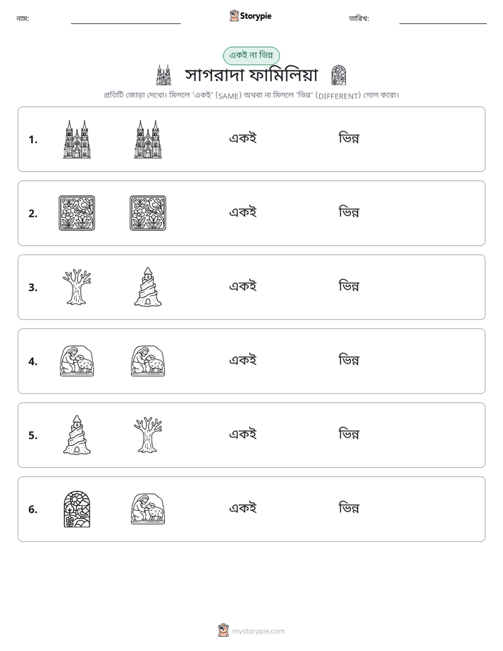 একই বা ভিন্ন