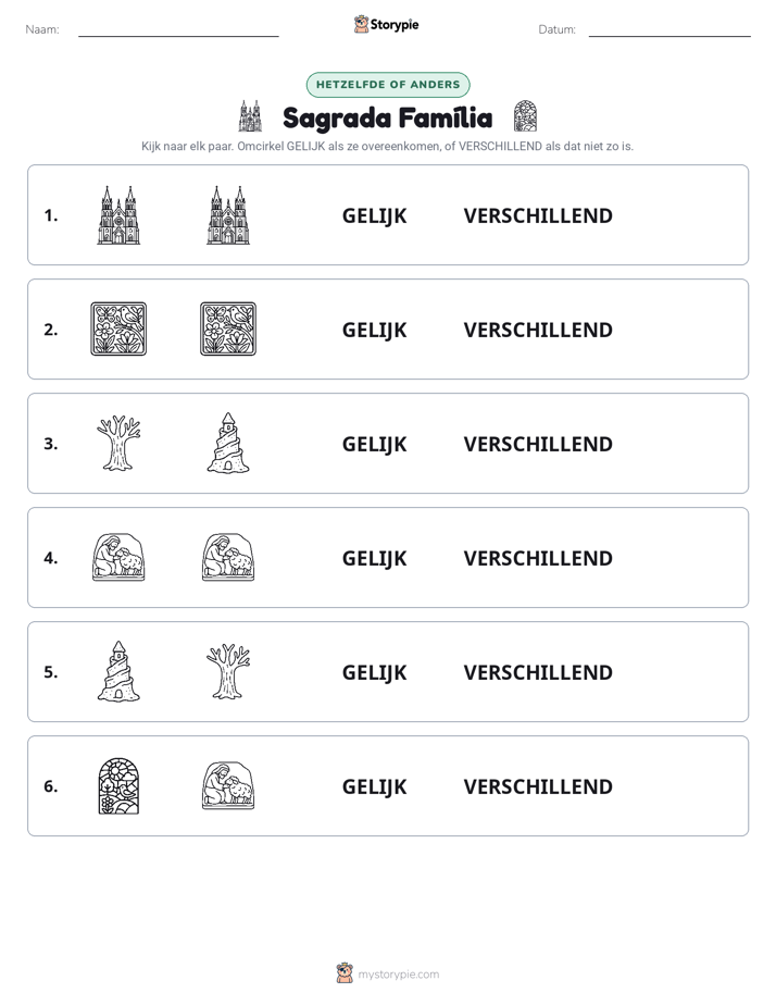 Zelfde of Verschillend
