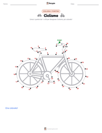 Anteprima della scheda stampabile di Ciclismo