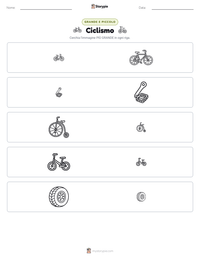 Anteprima della scheda stampabile di Ciclismo