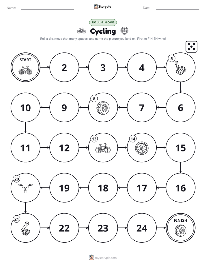 Roll & Move Game