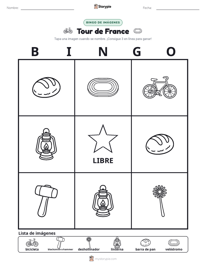 Bingo de Imágenes