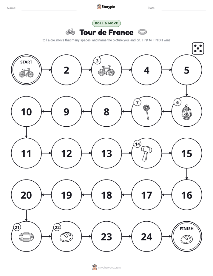 Roll & Move Game