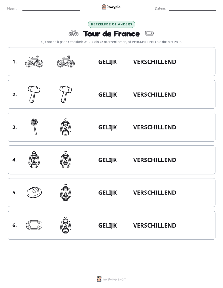 Zelfde of Verschillend