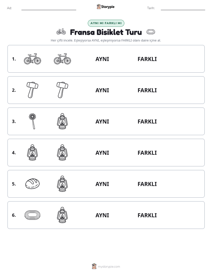 Aynı mı Farklı mı