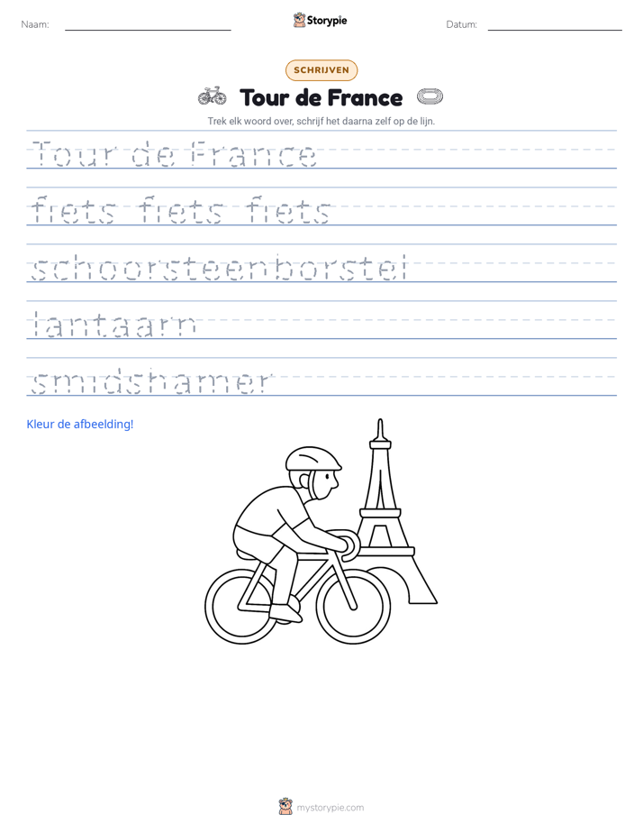 Schrijf Oefening