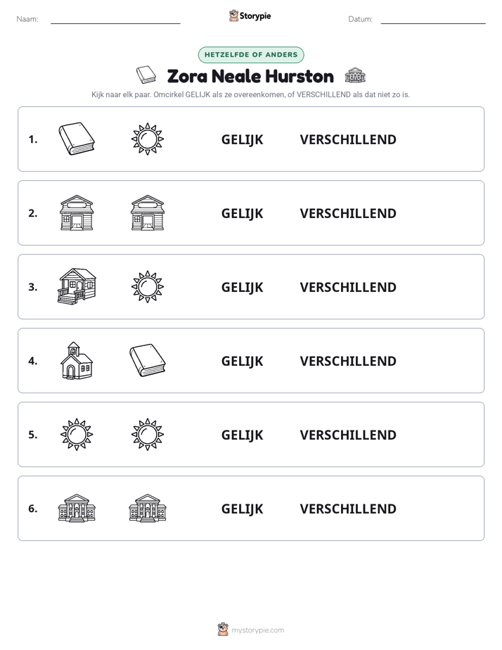 Zelfde of Verschillend