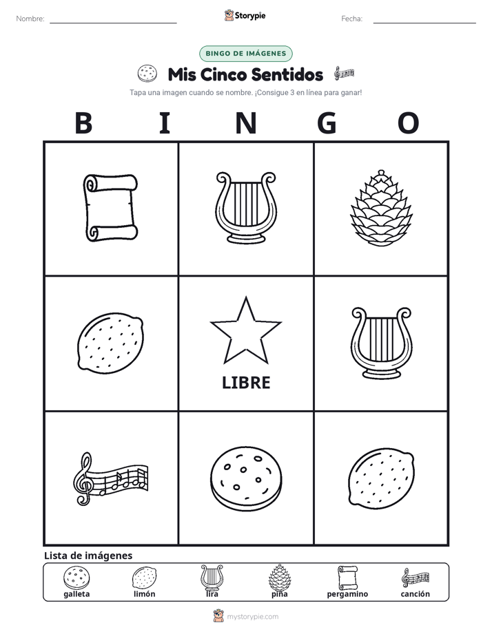 Bingo de Imágenes