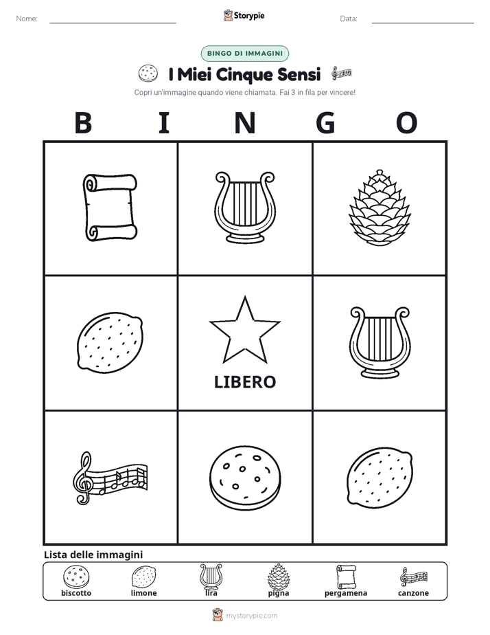Bingo delle Immagini