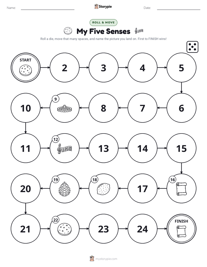 Roll & Move Game