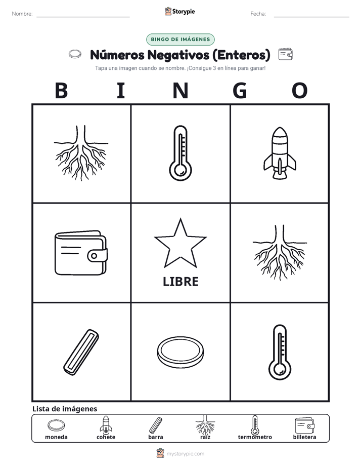 Bingo de Imágenes