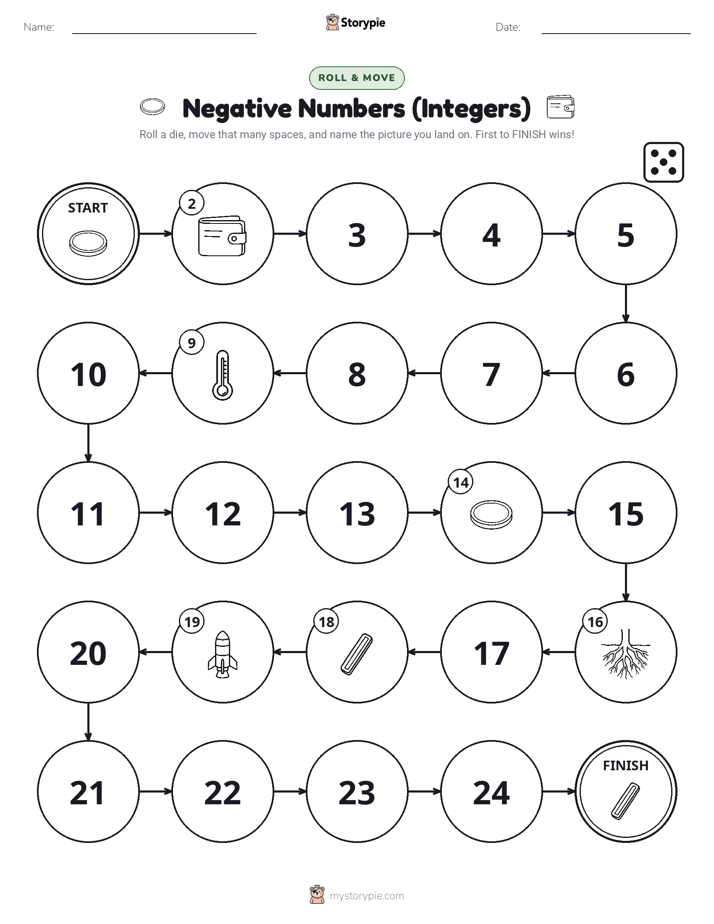 Roll & Move Game