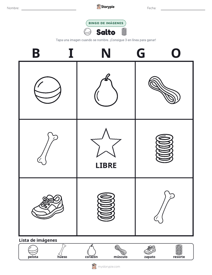 Bingo de Imágenes