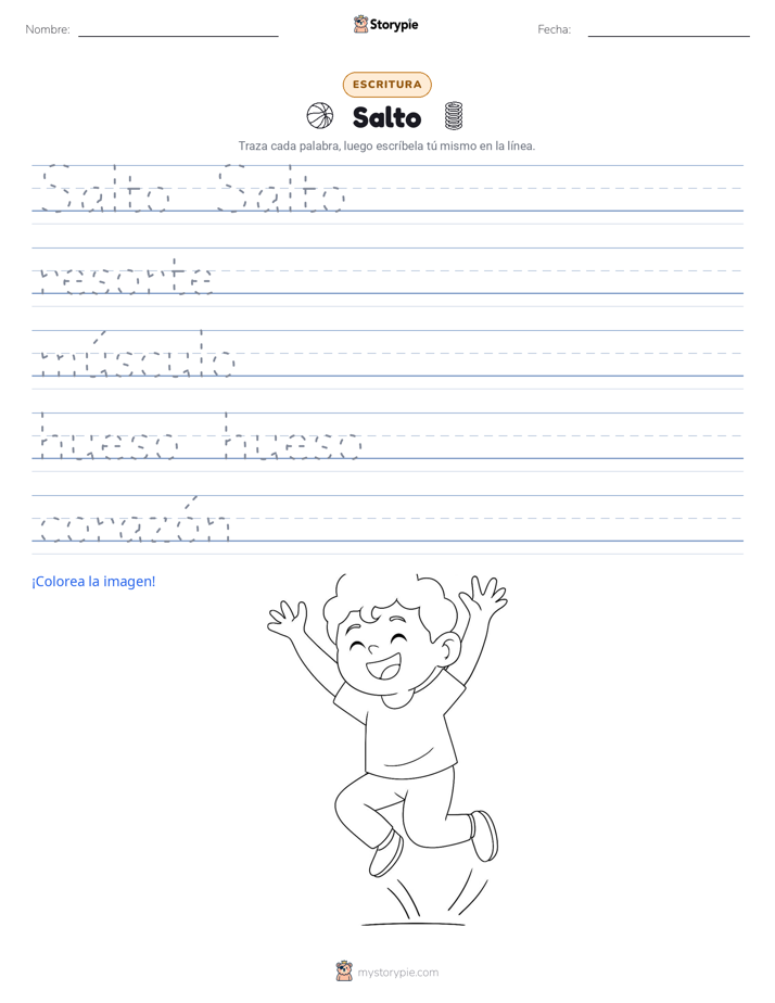 Práctica de Escritura