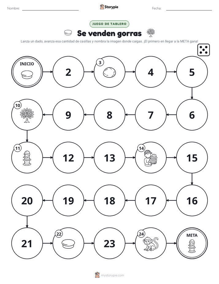 Juego de Rueda y Avanza