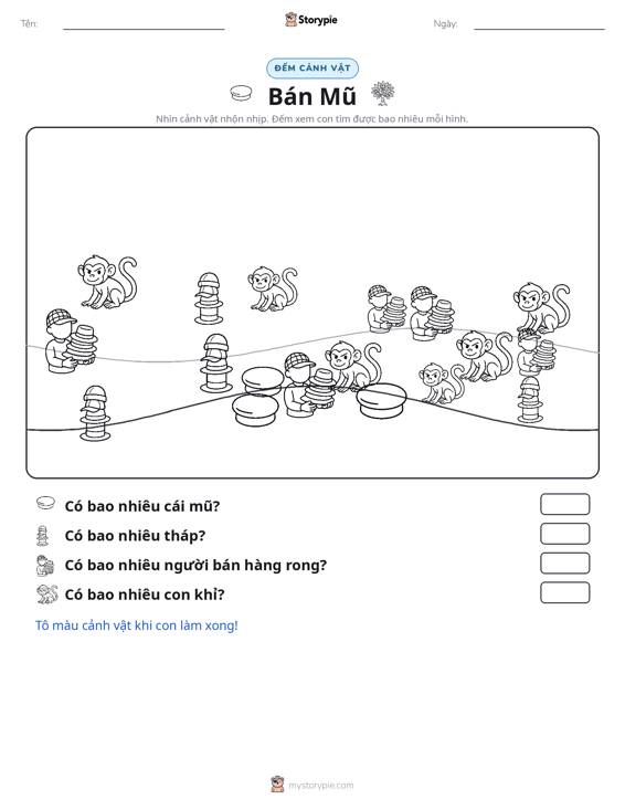 Cảnh Đếm