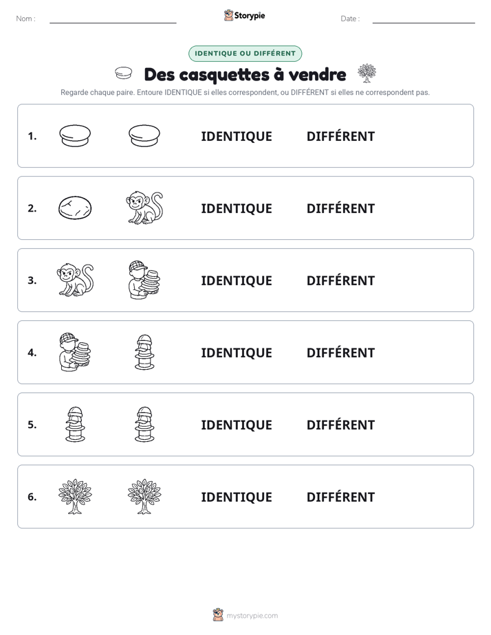 Identique ou Différent