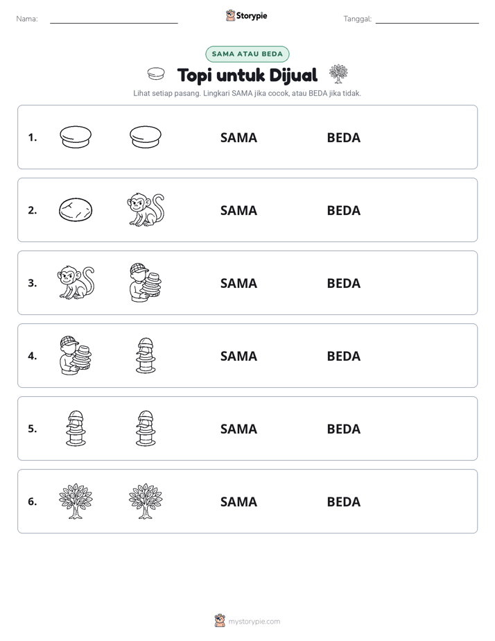 Sama atau Berbeda