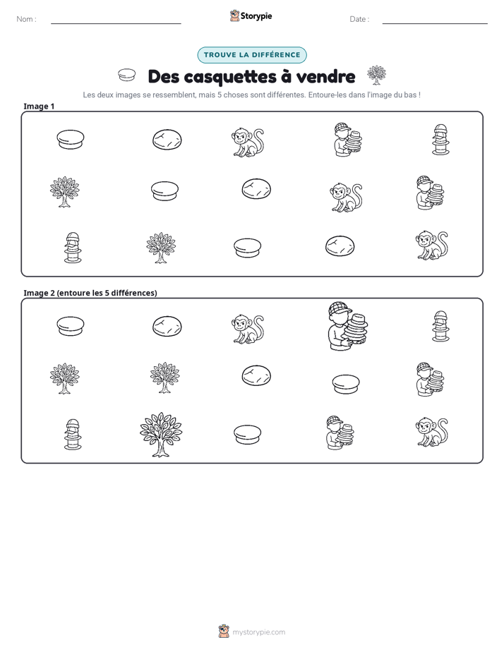 Trouvez les Différences