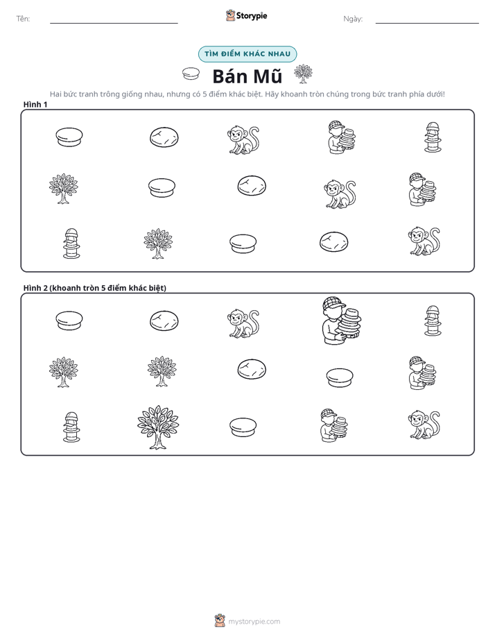 Tìm Sự Khác Biệt