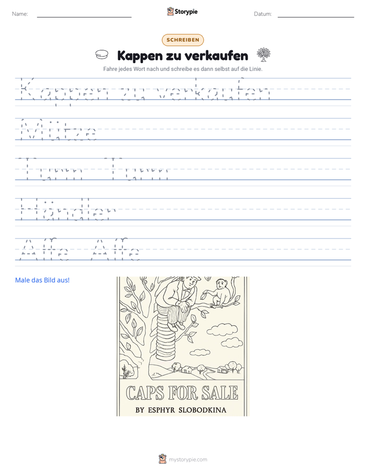 Schreibübung