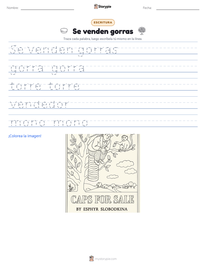 Práctica de Escritura