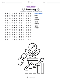 Investing printable worksheet preview