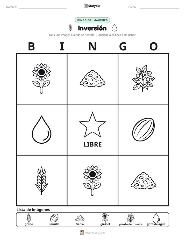 Bingo de Imágenes