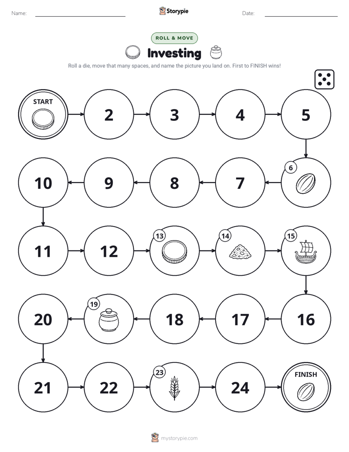 Roll & Move Game