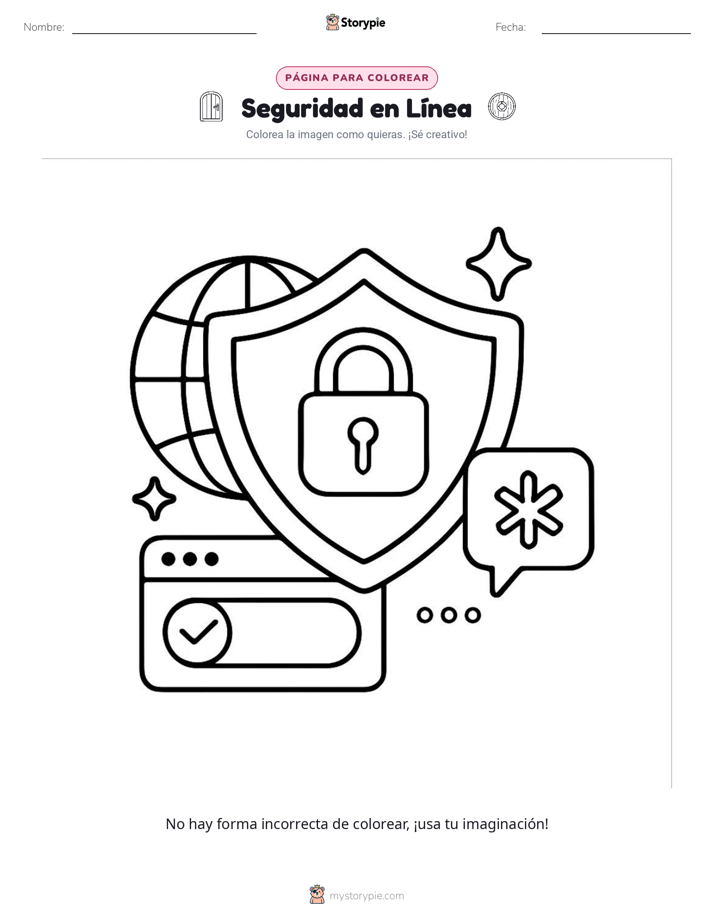 Página para Colorear