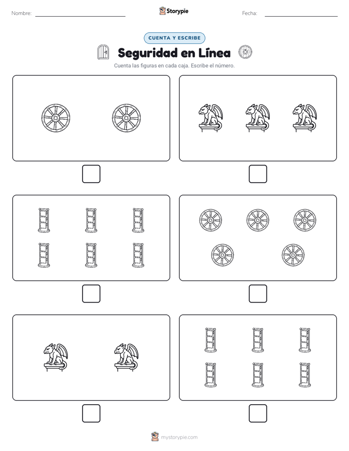Cuenta y Escribe