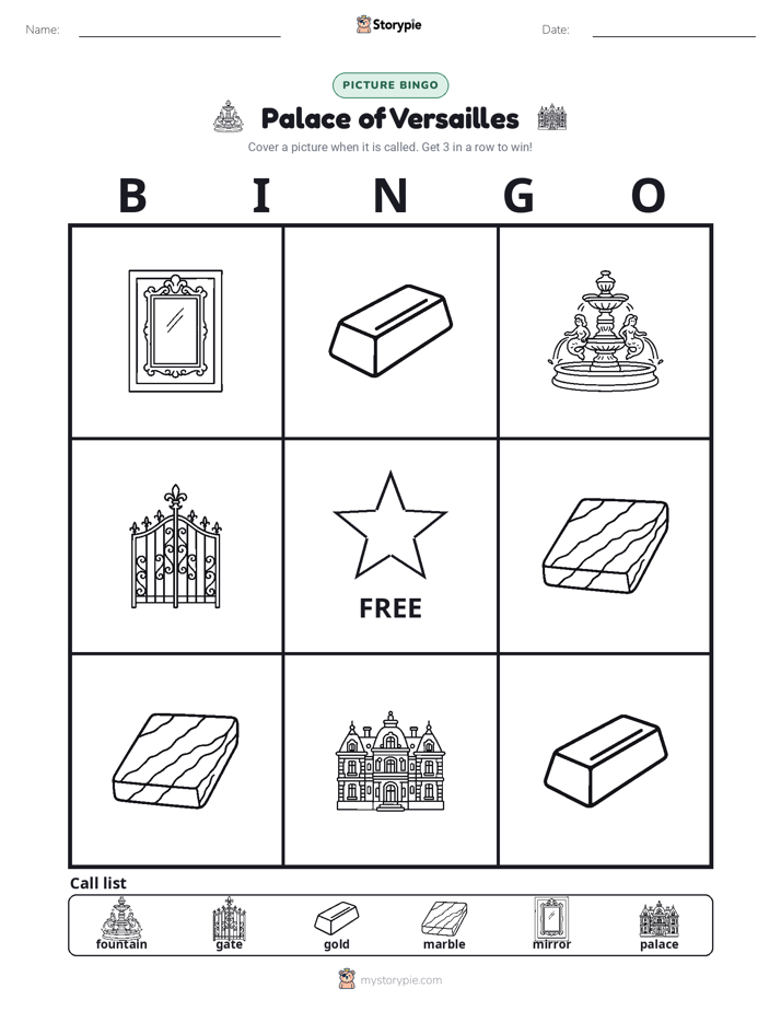 Picture Bingo