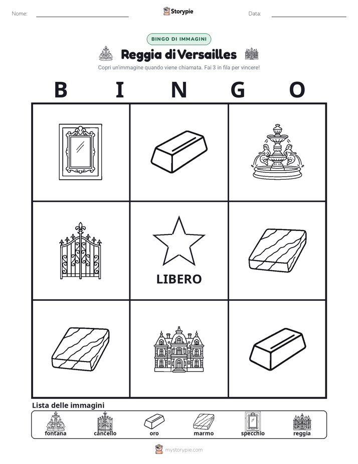 Bingo delle Immagini