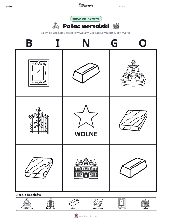 Bingo obrazkowe