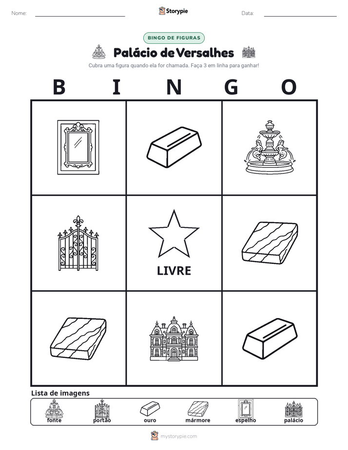 Bingo de Imagens