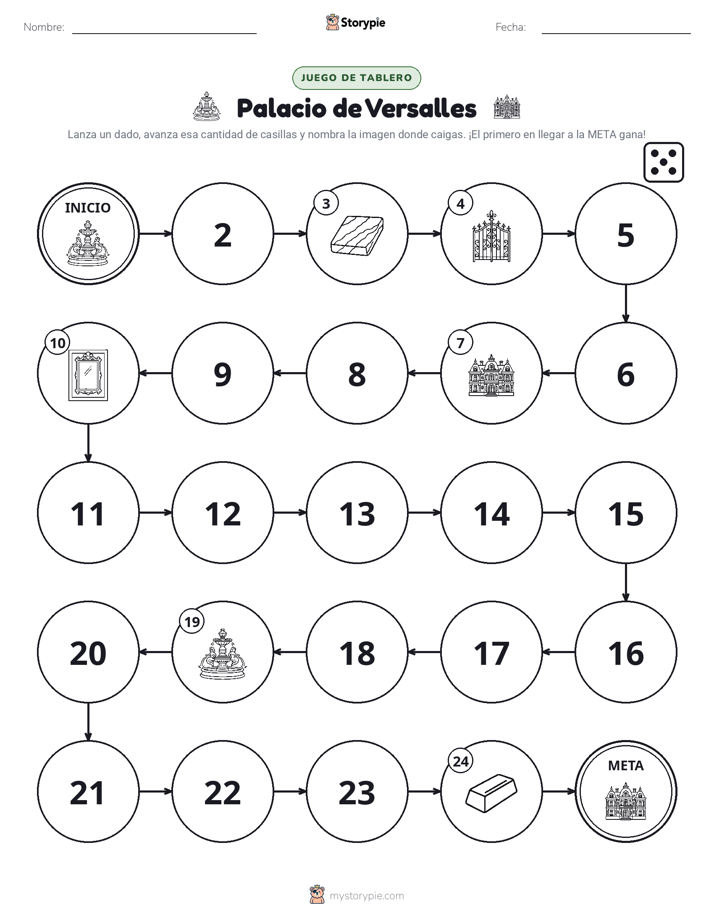 Juego de Rueda y Avanza