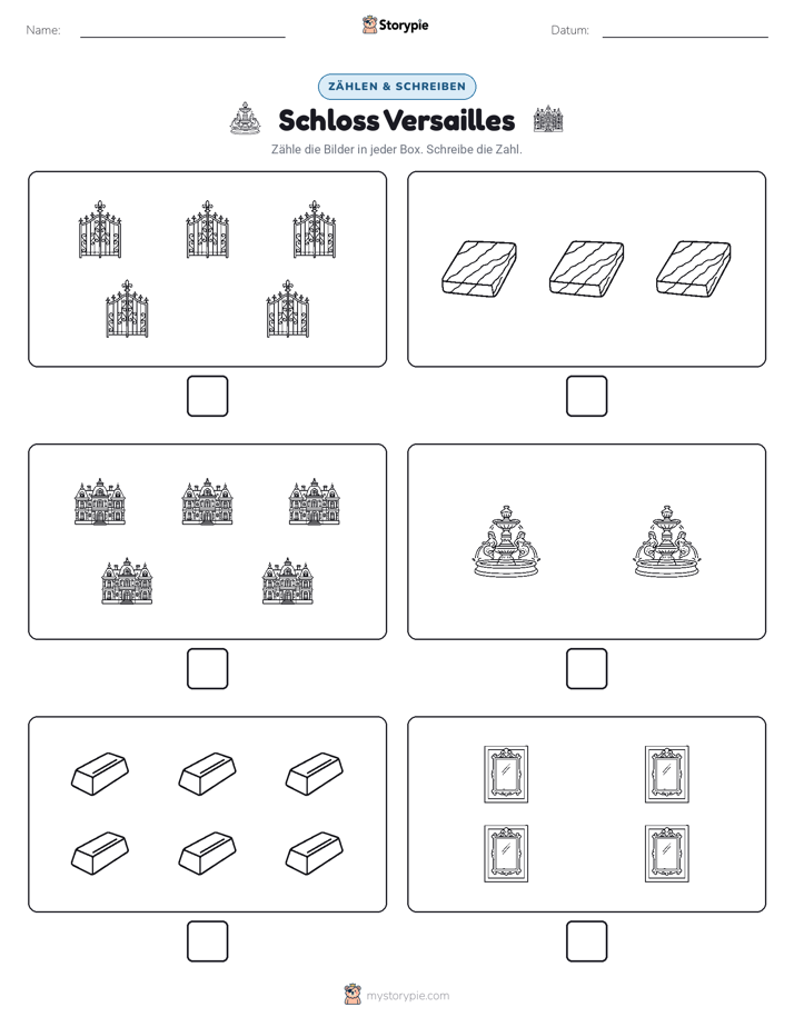 Zählen & Schreiben