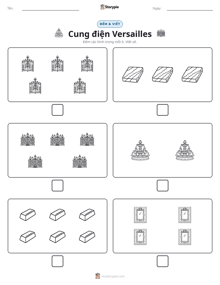 Đếm & Viết