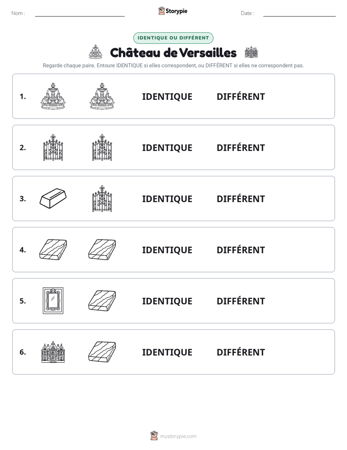 Identique ou Différent