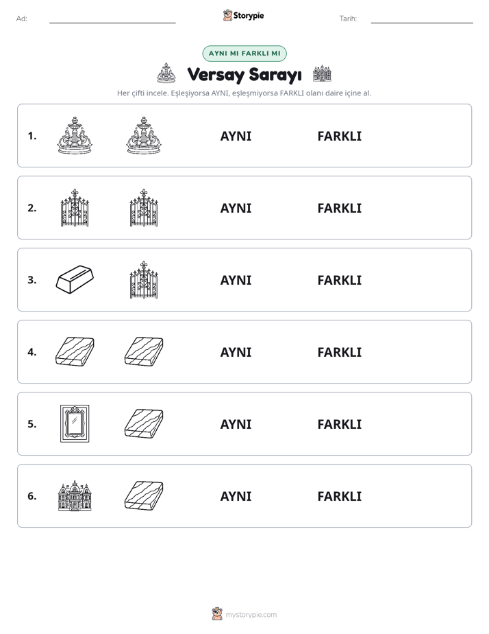 Aynı mı Farklı mı
