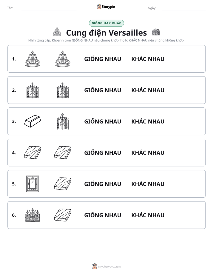 Giống Hay Khác