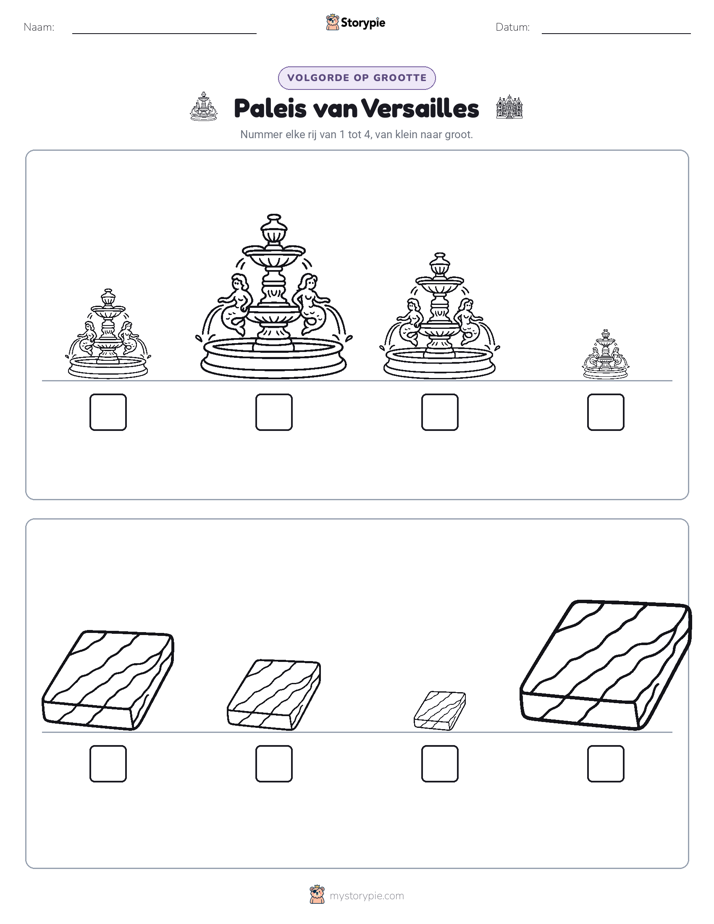 Grootte Volgorde