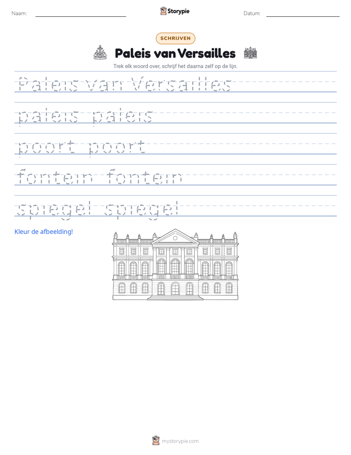Schrijf Oefening