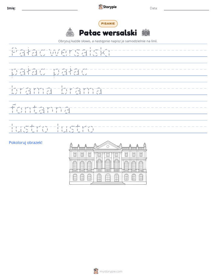 Ćwiczenie Pisania