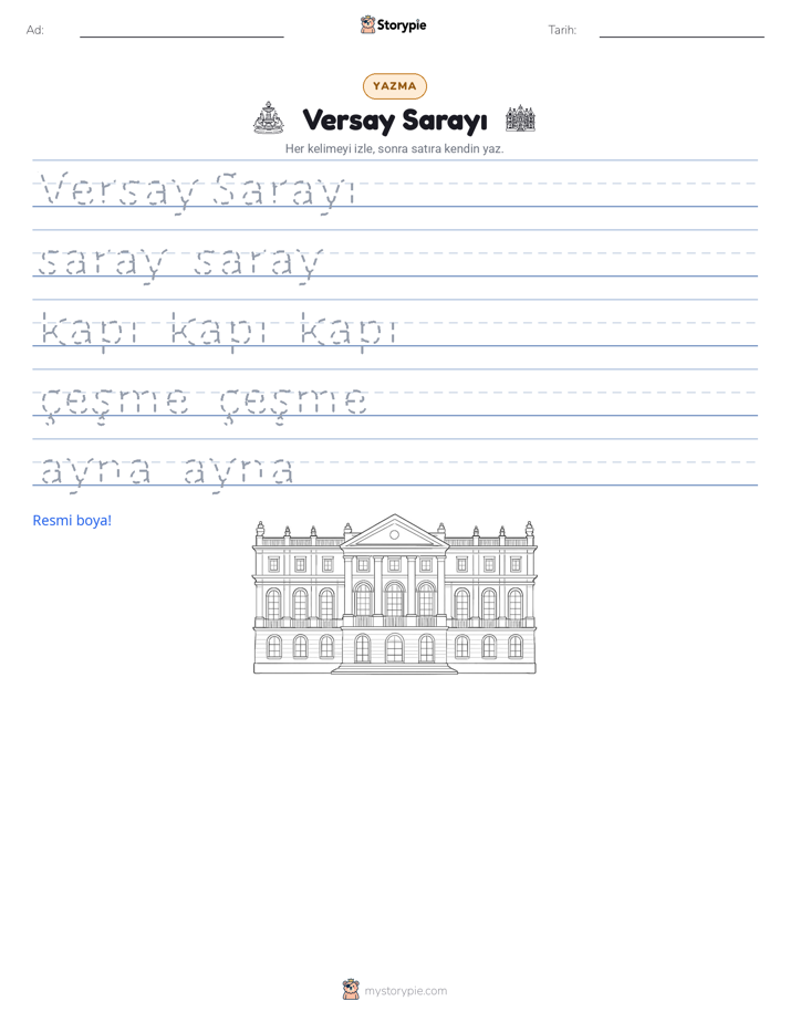 Yazma Pratiği