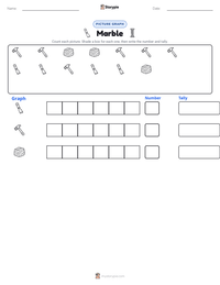Marble printable worksheet preview